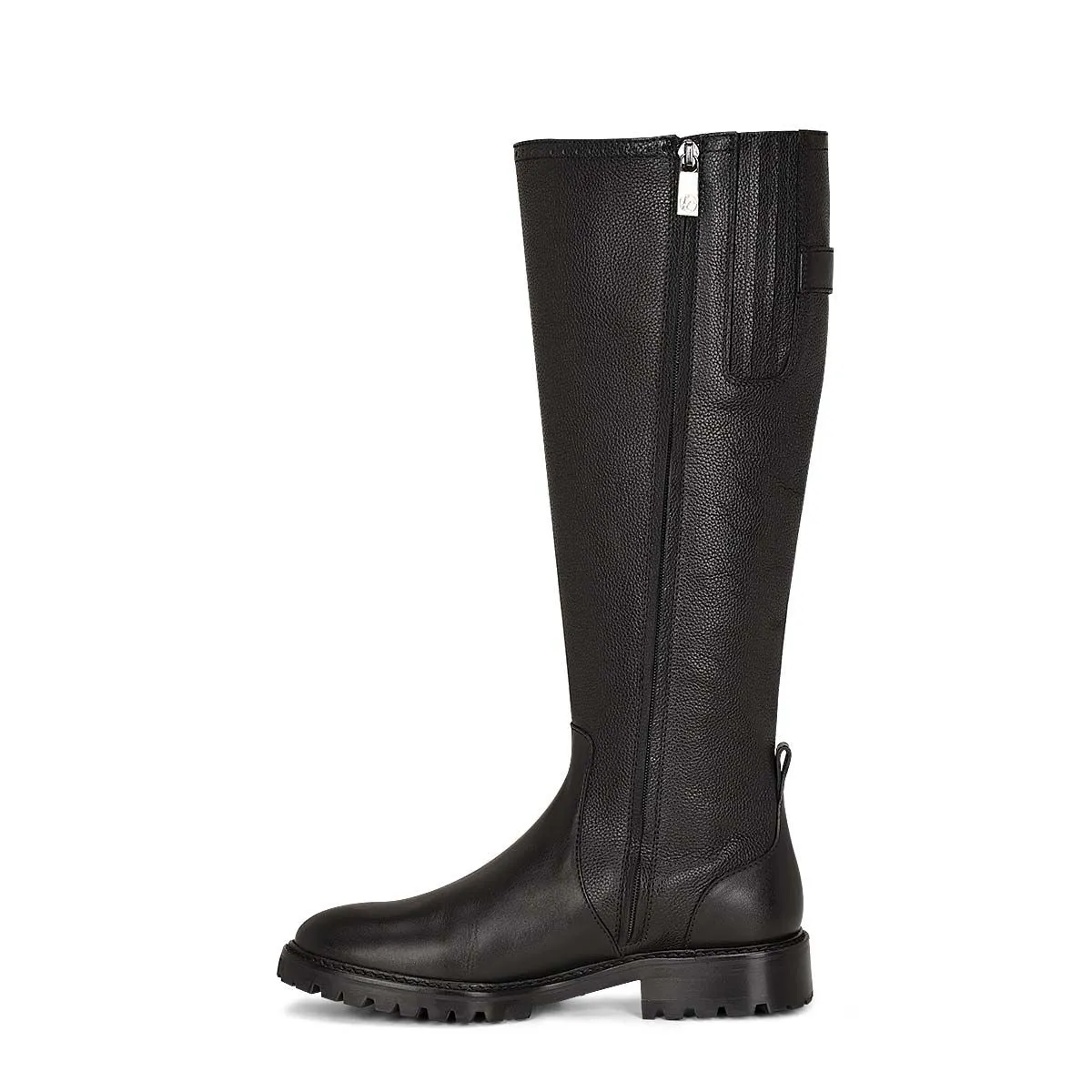 94TTSRS - Franco Cuadra black casual Chelsea riding boots for women