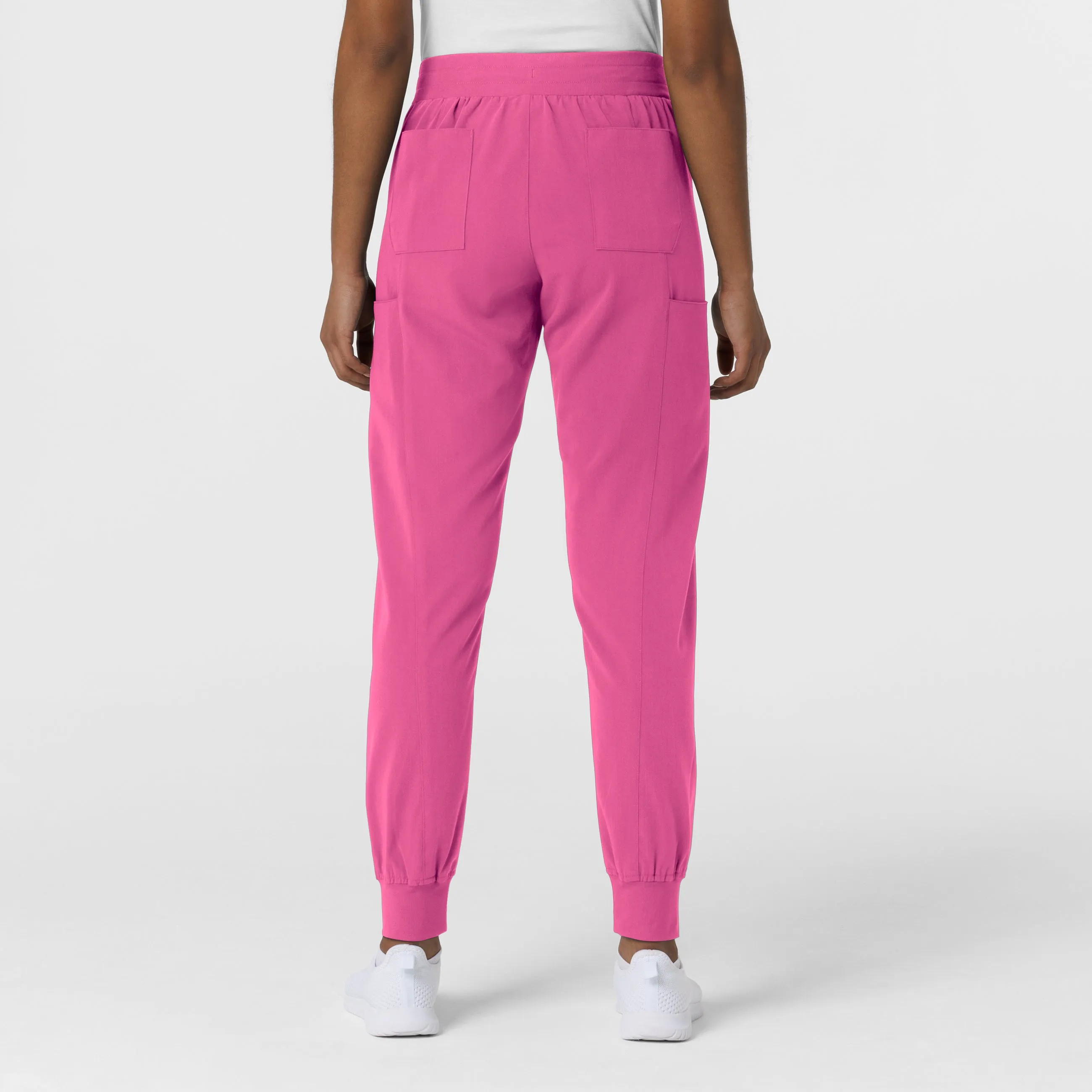 Aero Remix Women's Cargo Jogger Scrub Pant - Fuchsia