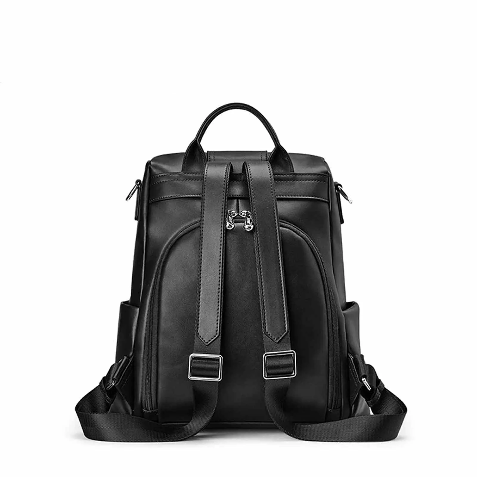 Anti-theft Soft Leather Women Backpack