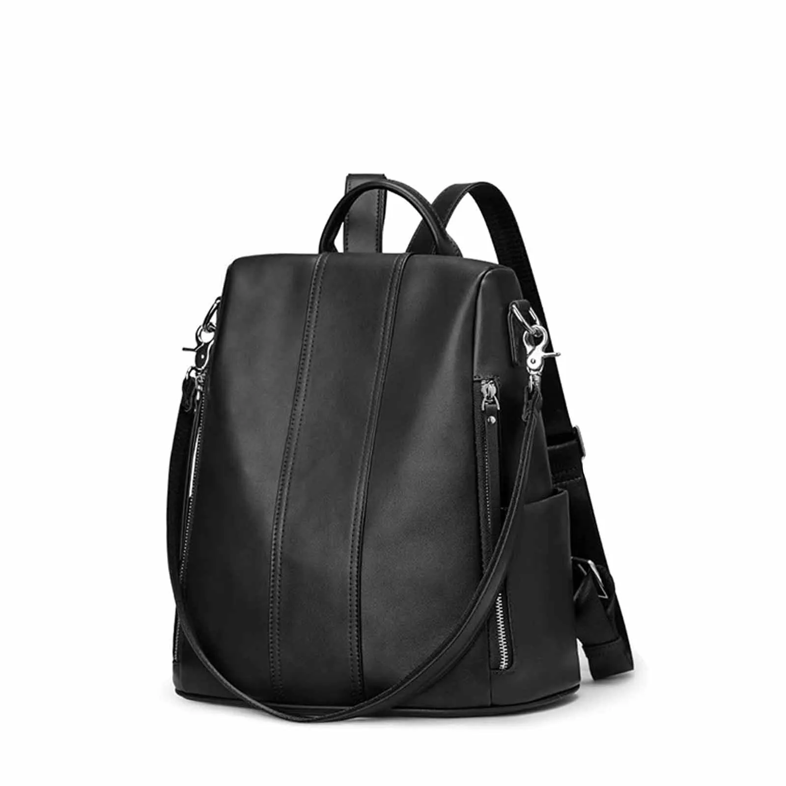 Anti-theft Soft Leather Women Backpack