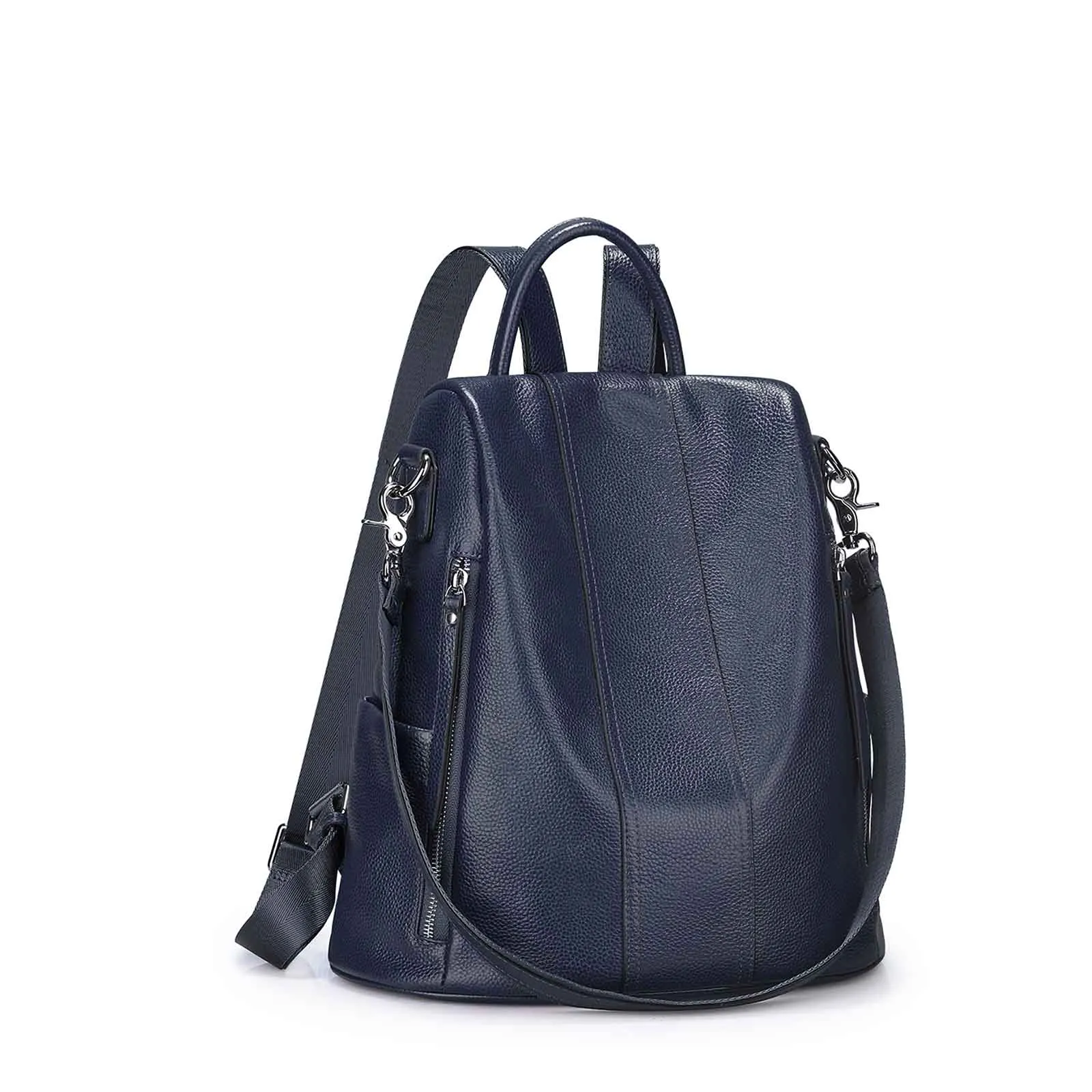 Anti-theft Soft Leather Women Backpack