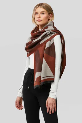 Ashlyn Geometric Scarf