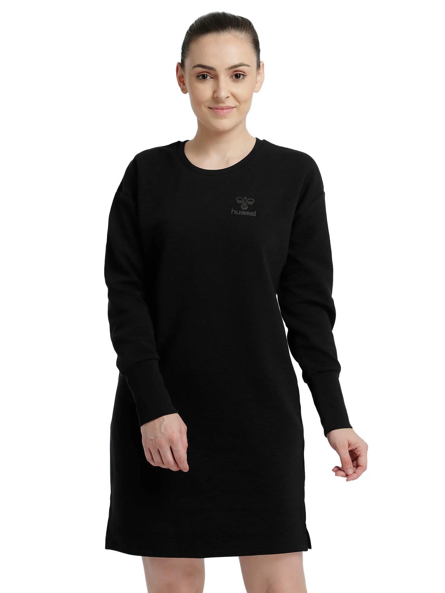 Atalanta Women Cotton Black Dress