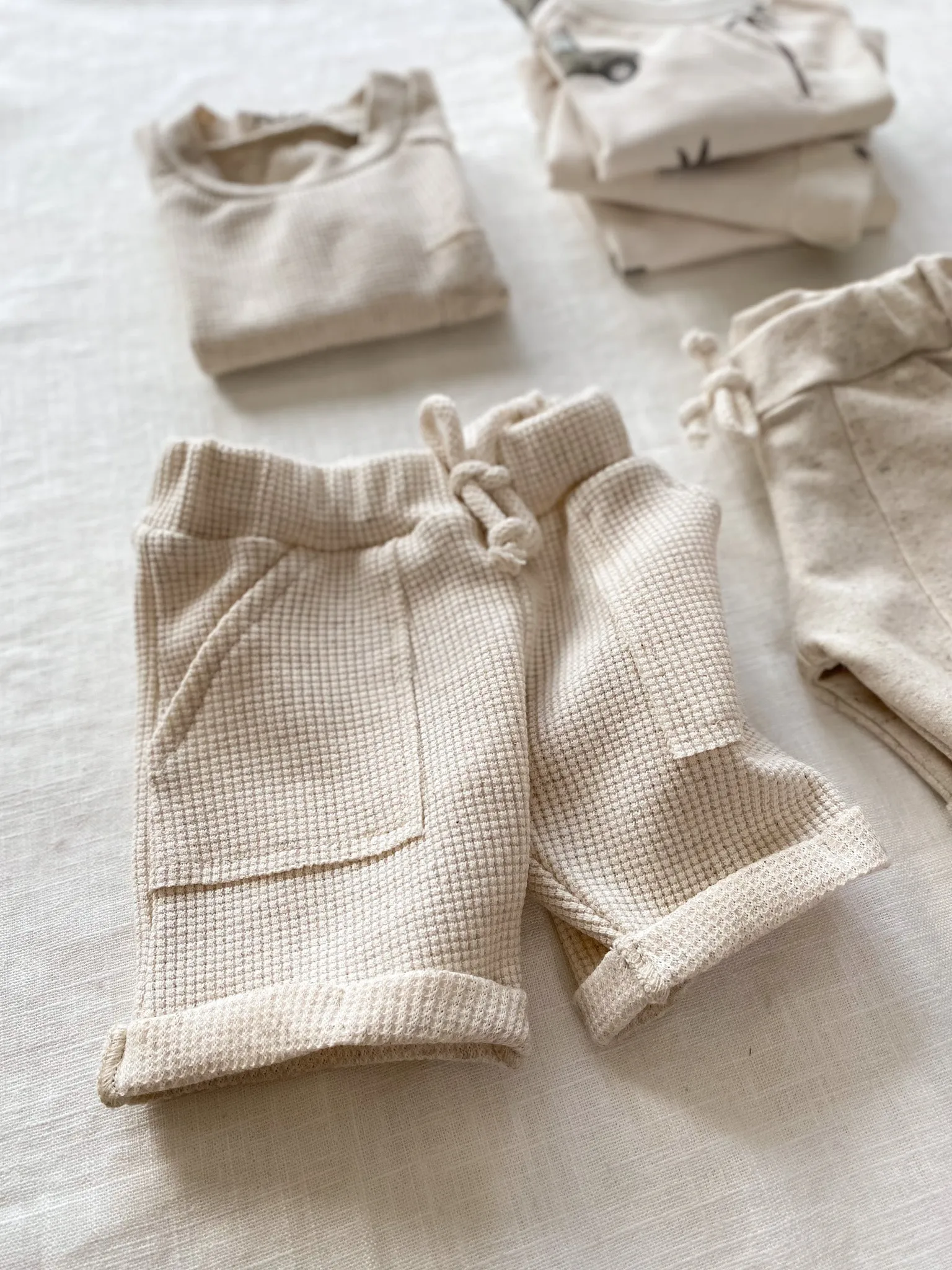 Baby boy shorts / linen