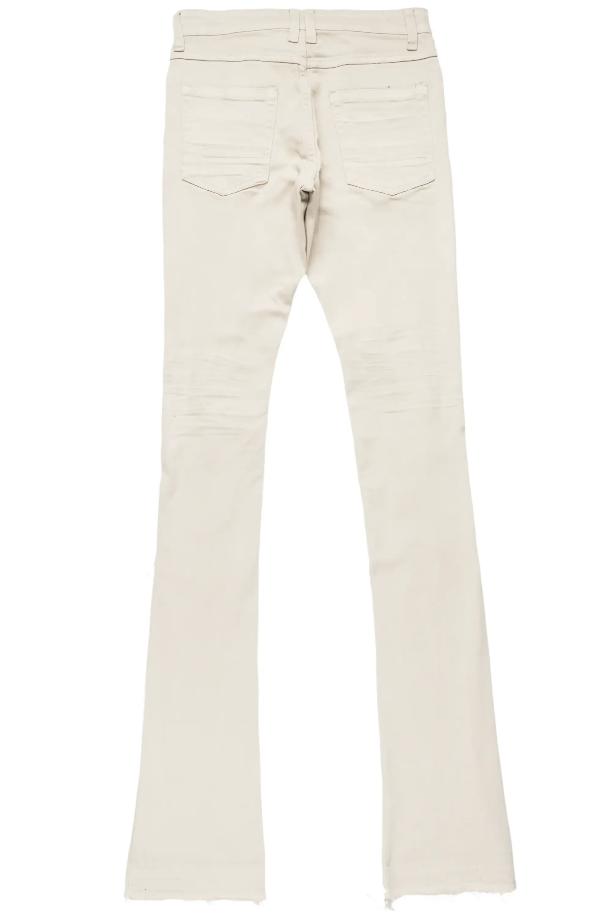 Badal Sand Super Stacked Flare Jean