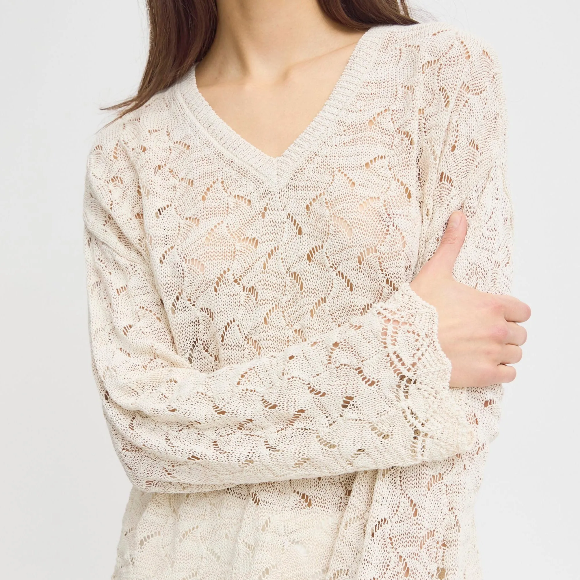 Optimized Title: Birch Bea Knit Pullover