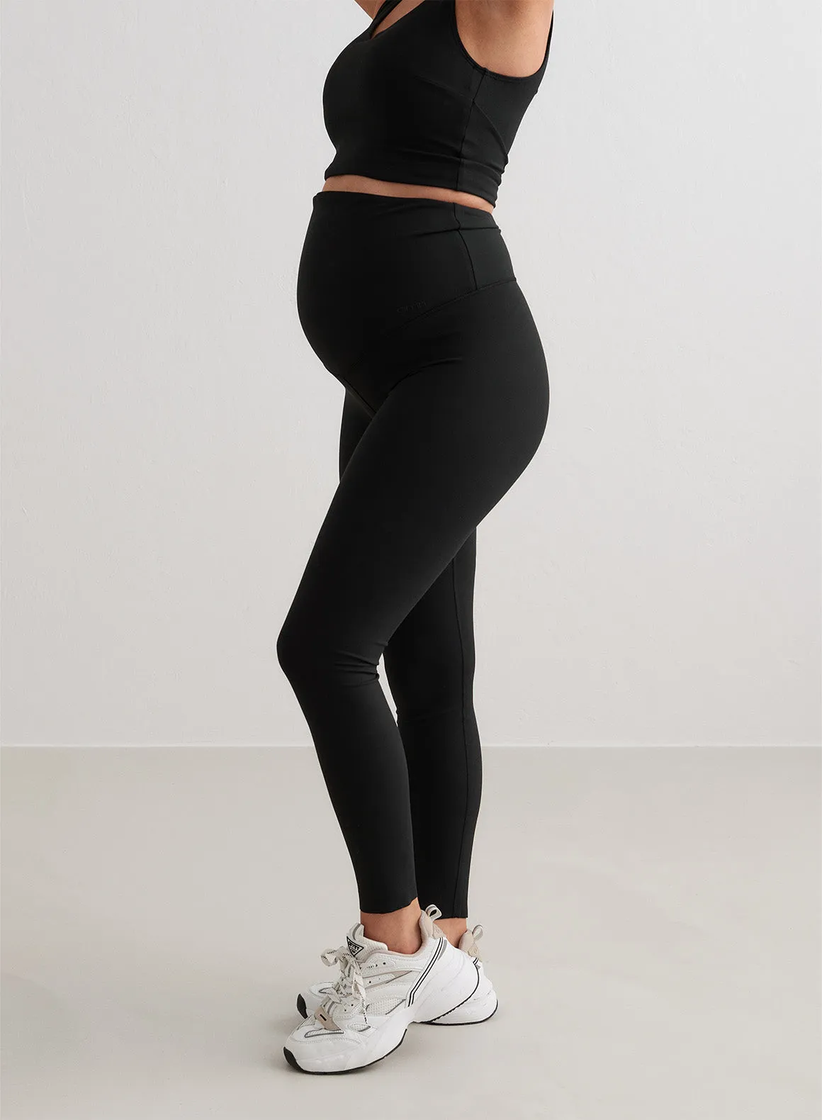 Black Sense Maternity Tights