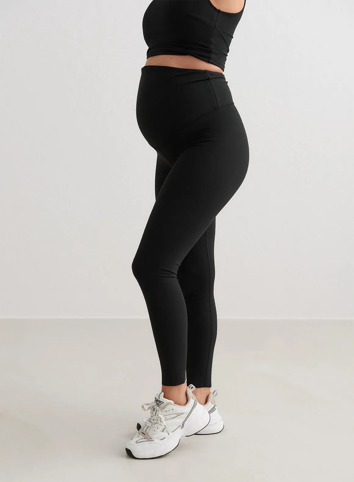 Black Sense Maternity Tights