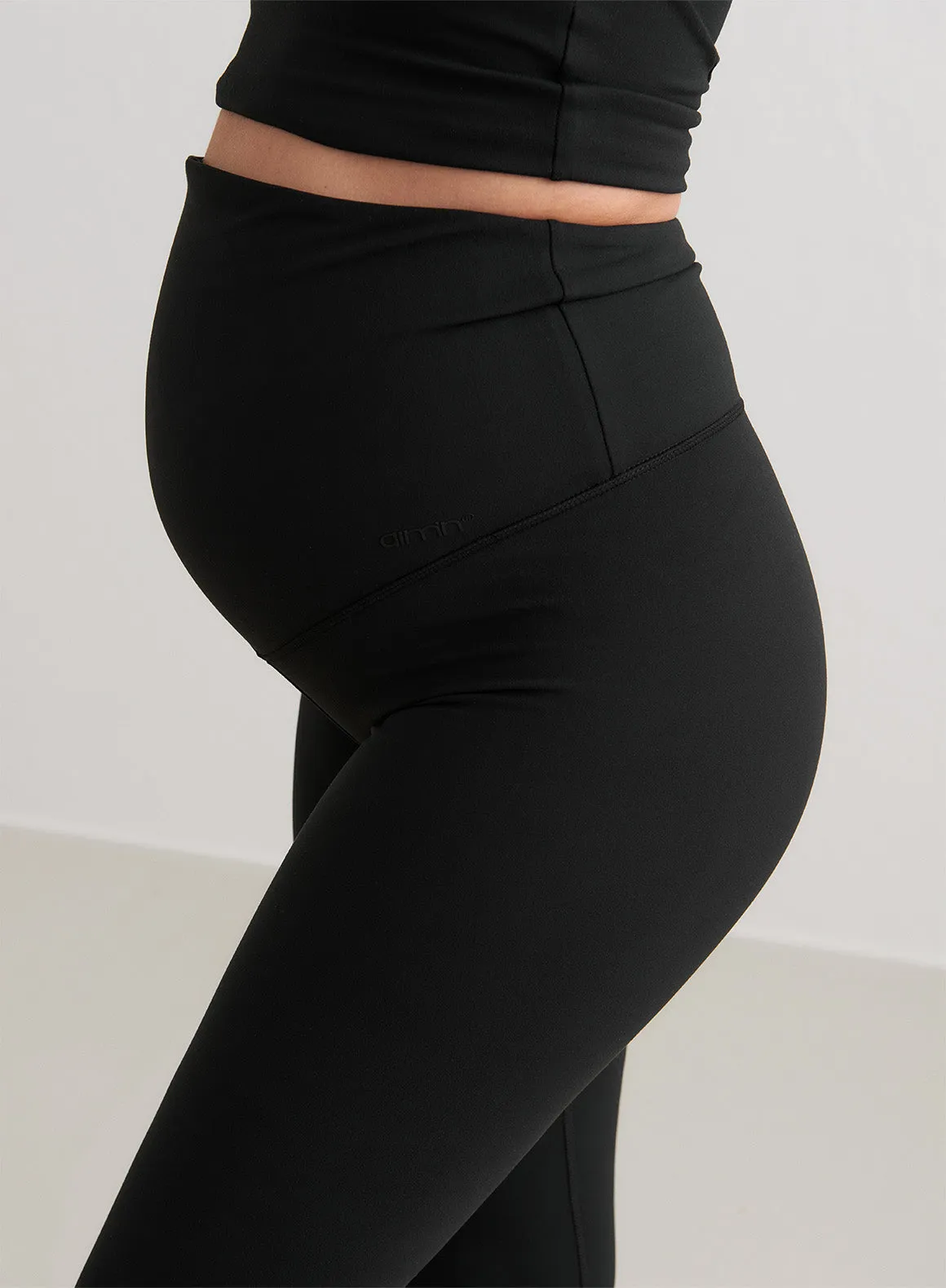 Black Sense Maternity Tights