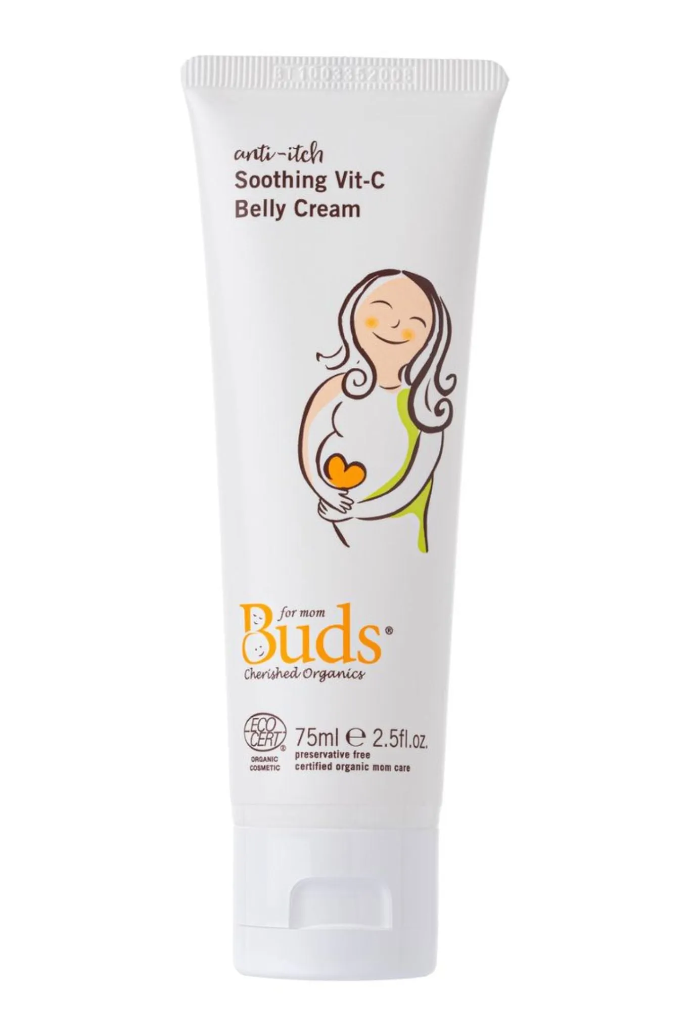 Buds Cherished Organics Anti-itch Soothing Vit-C Belly Cream 75ml