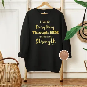 Christian Bible Verse Sweatshirt