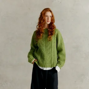 Cozy Chunky Knit Fisherman Jumper - Eriskay Design