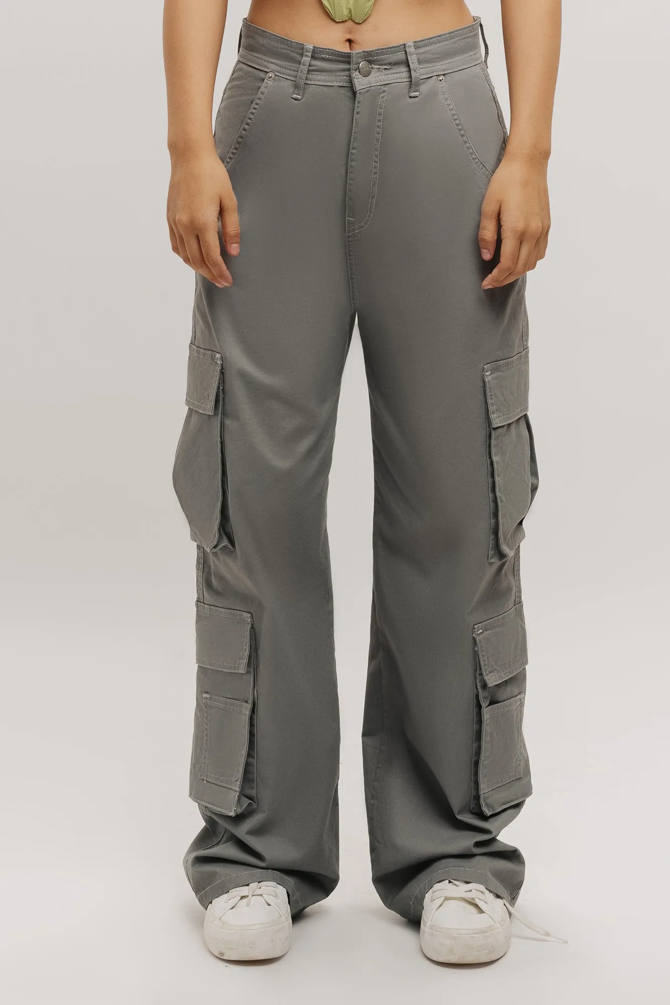 Cloud Dark Grey Cargo Pants