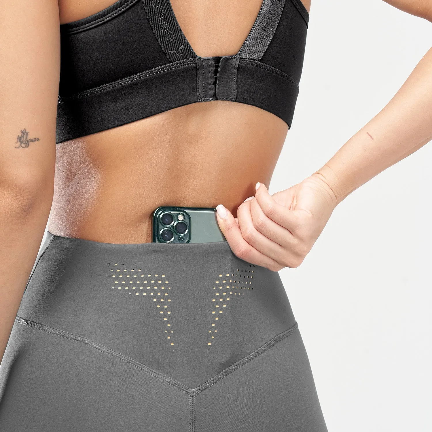 Code Run The City Leggings - Ebony