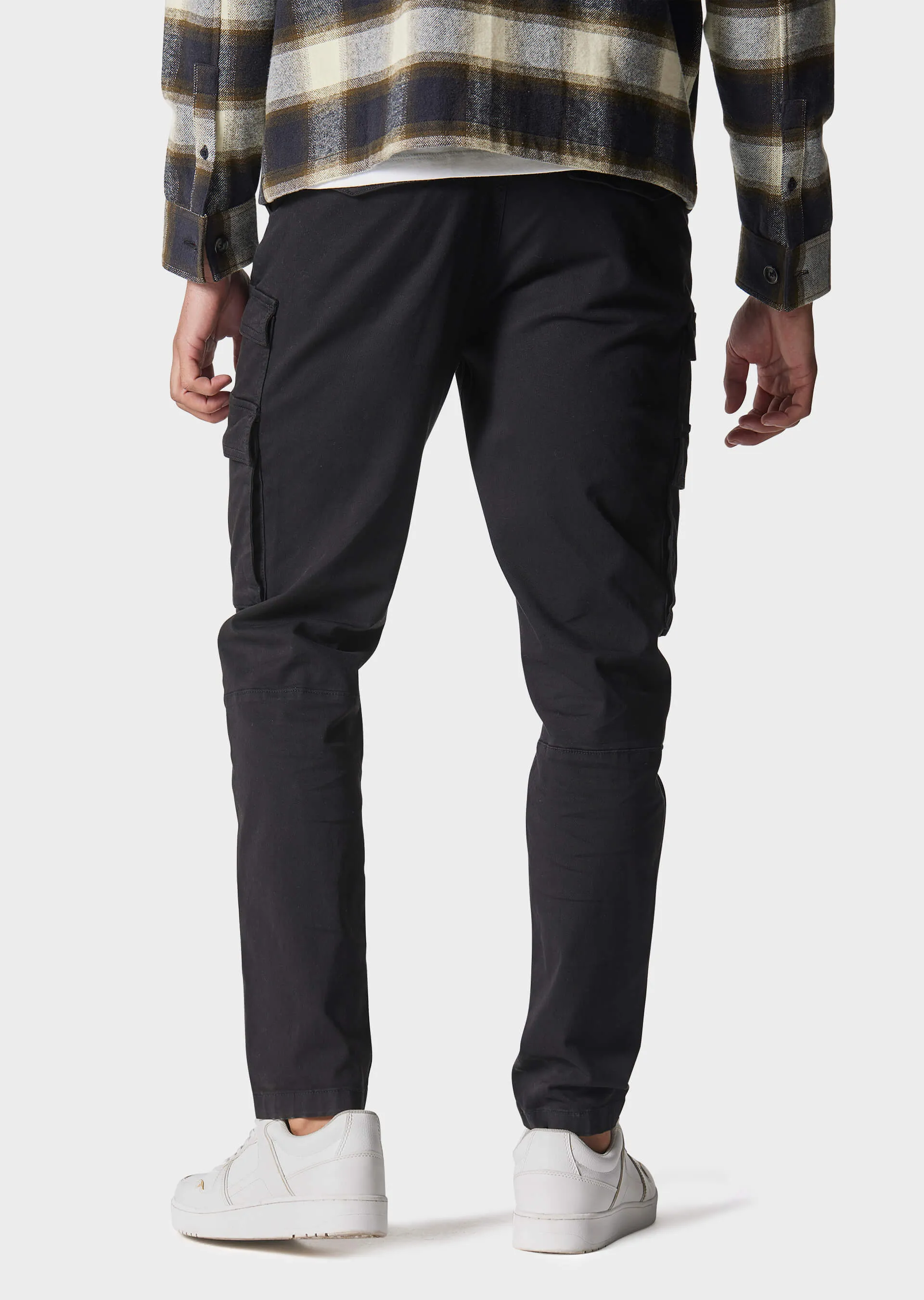 Concor Black Cargo Pants