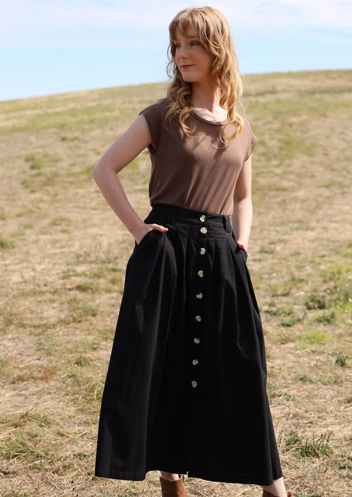 Cora Skirt Black