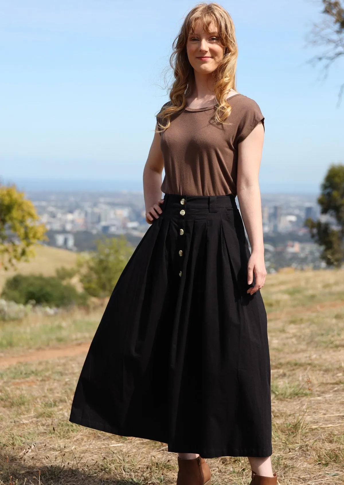 Cora Skirt Black