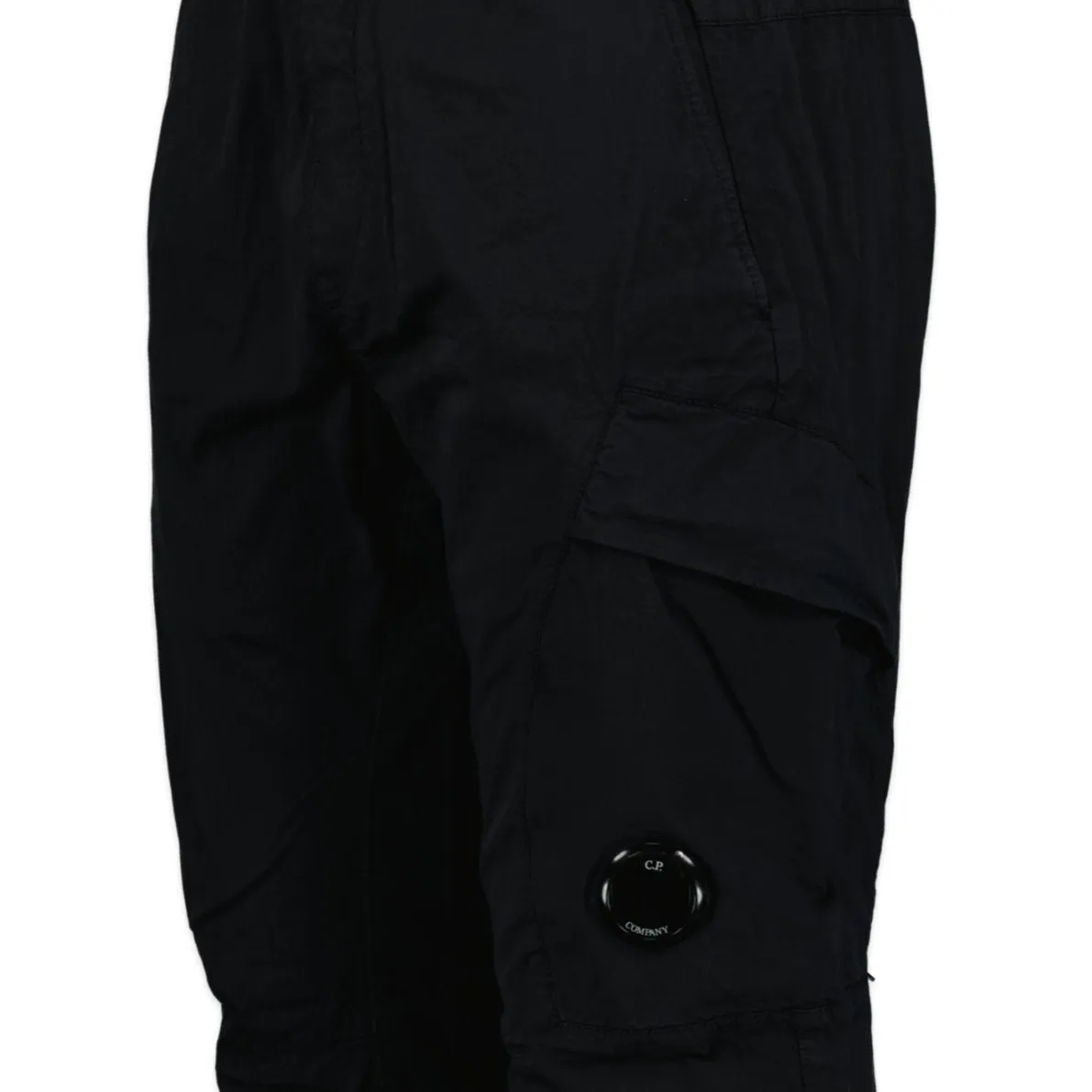 CP COMPANY Twill Stretch Cargo Pants Black