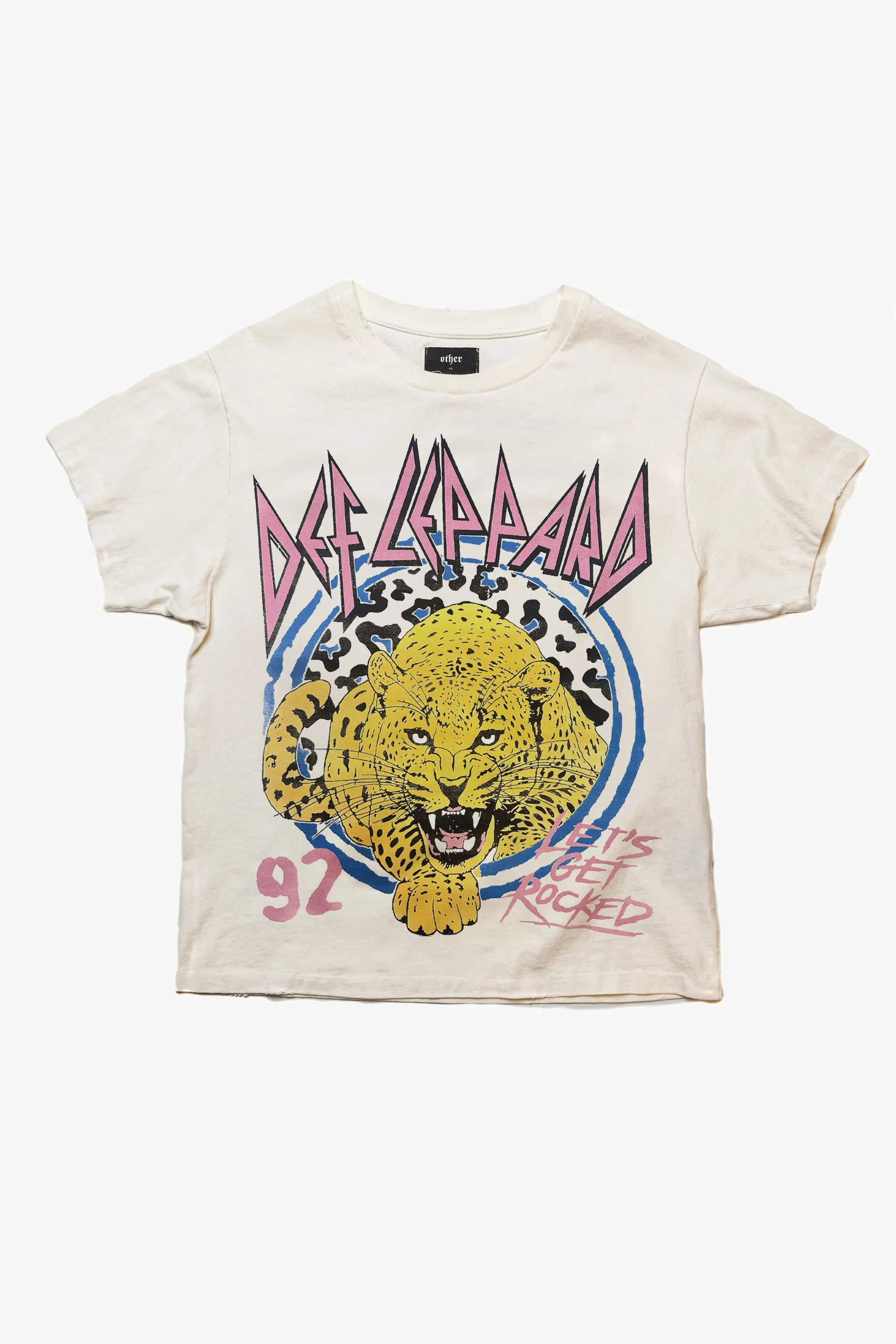 DEF LEPPARD LET'S GET ROCKED 92 VINTAGE T-SHIRT