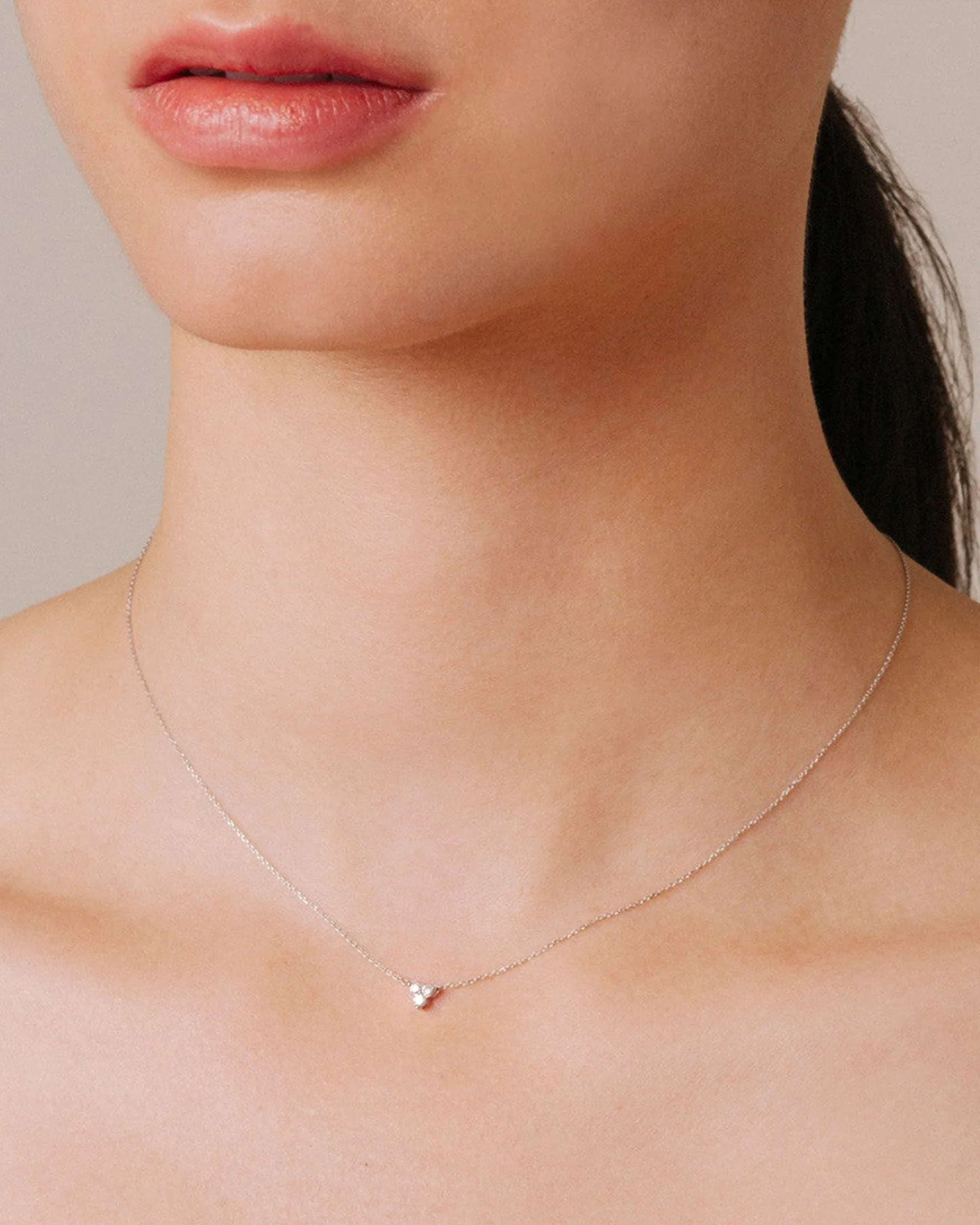 Diamond Cluster Necklace