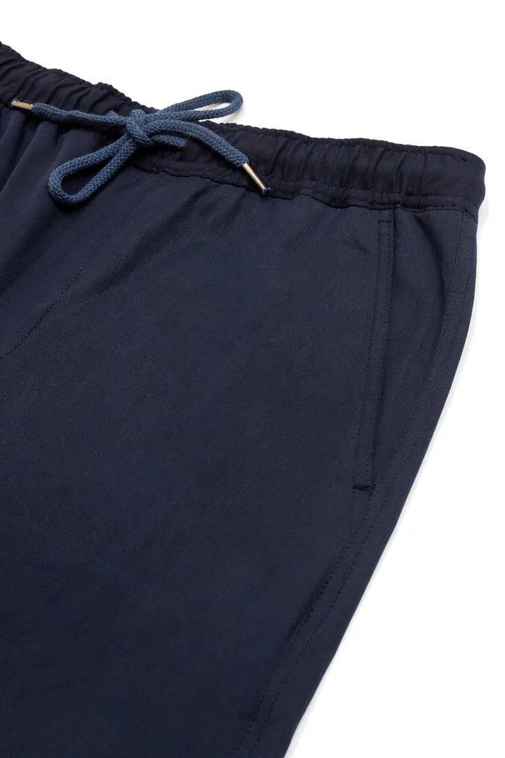 Eco Navy Stretch Cargo Pants