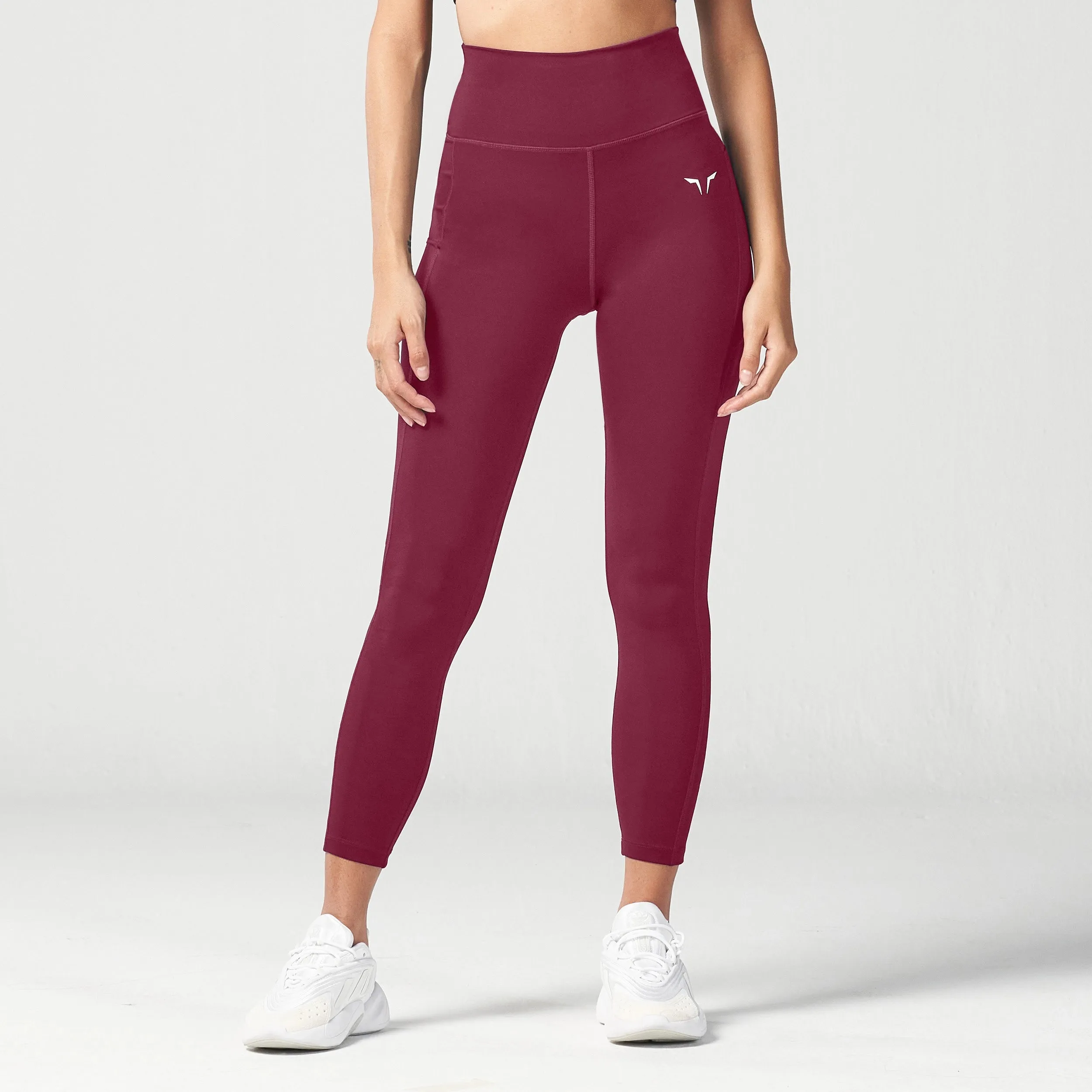 Essential Cropped Leggings 24" - Windsor Grape