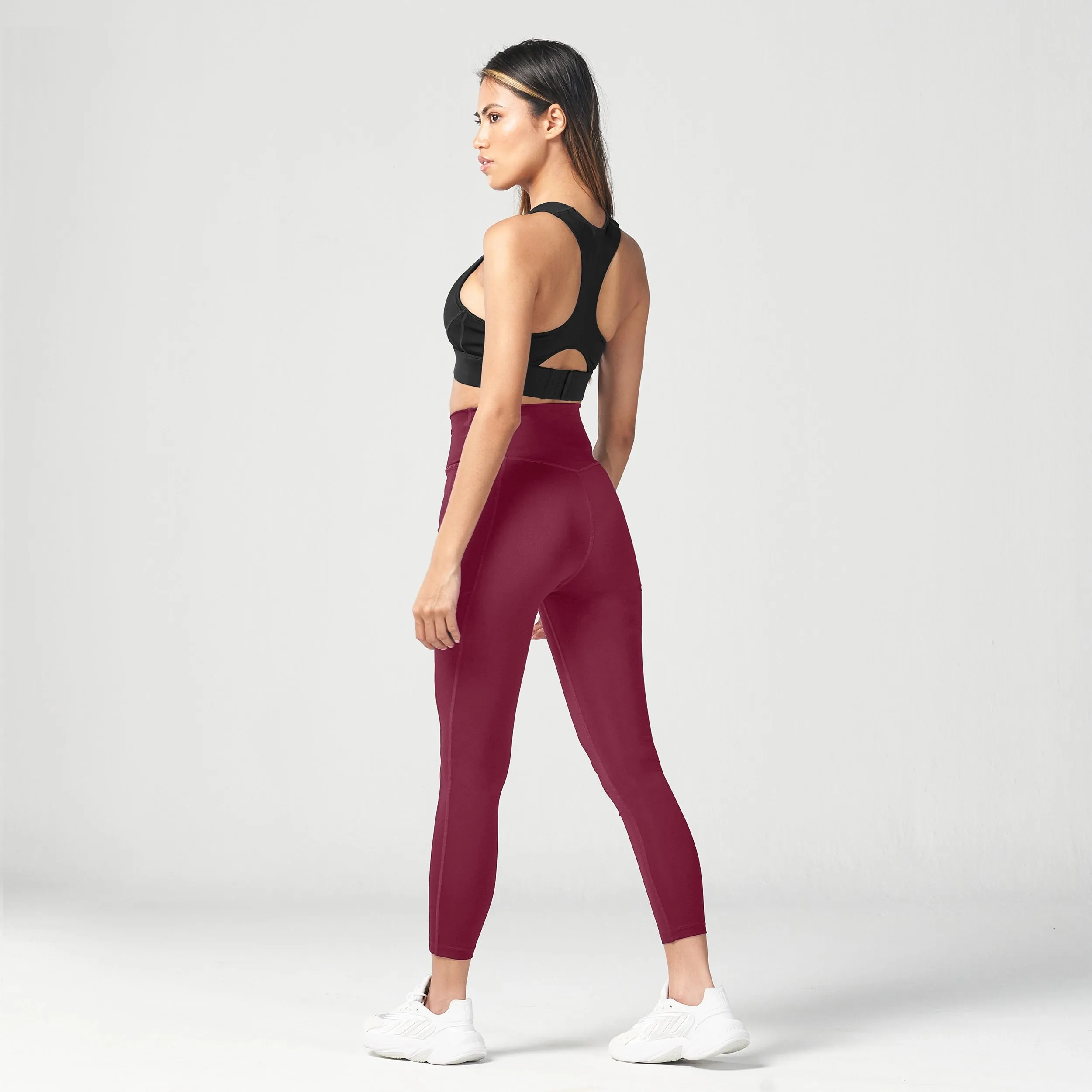 Essential Cropped Leggings 24" - Windsor Grape