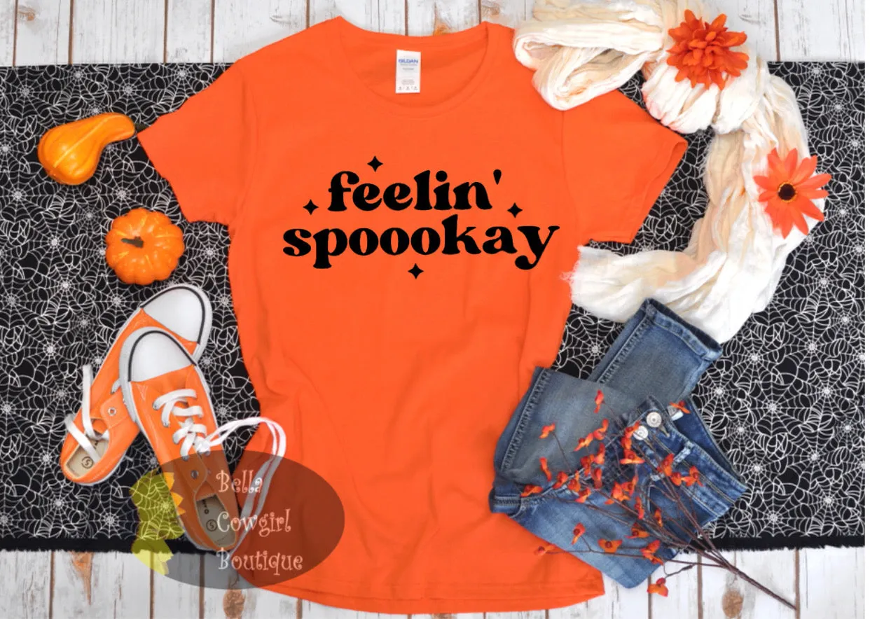 Feelin' Spoookay Halloween Women's T-Shirt