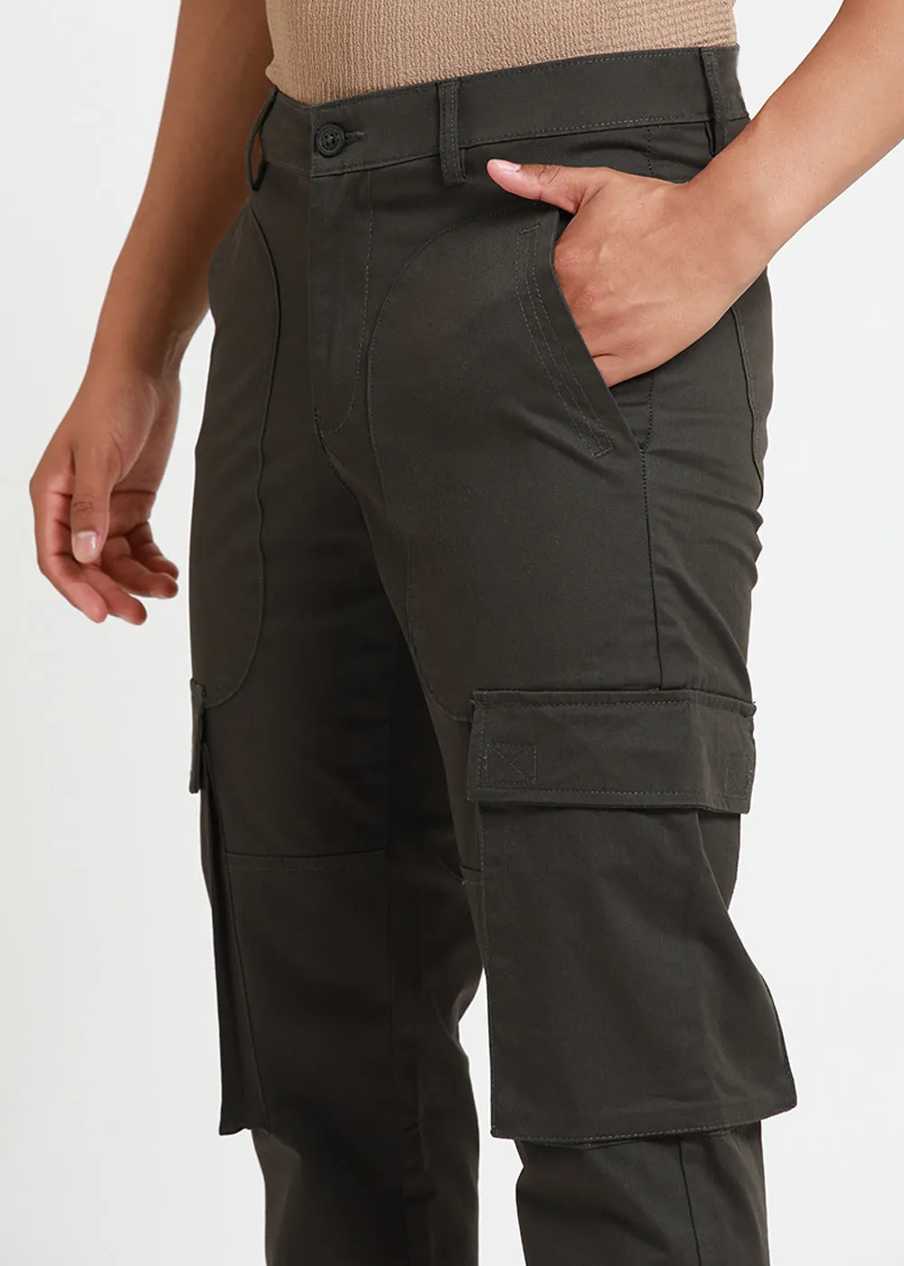 Fern Green Cargo Pant