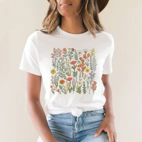 Floral Collection 9 Spring Graphic T-Shirt - SP409