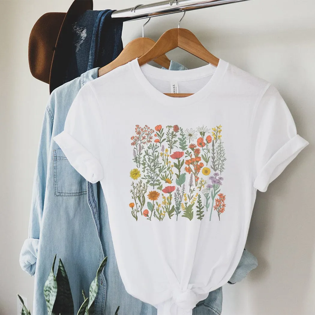 Floral Collection 9 Spring Graphic T-Shirt - SP409