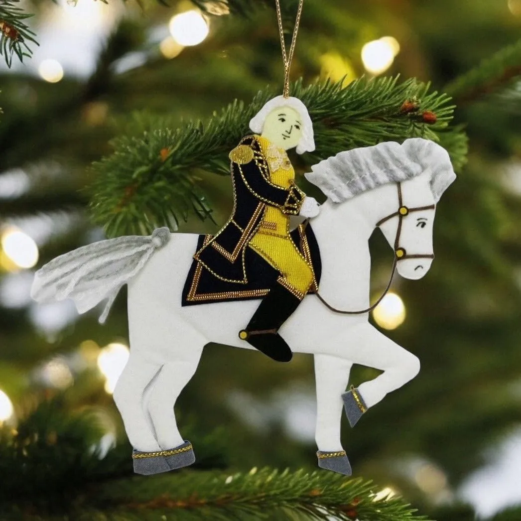 George Washington & Blueskin Ornament