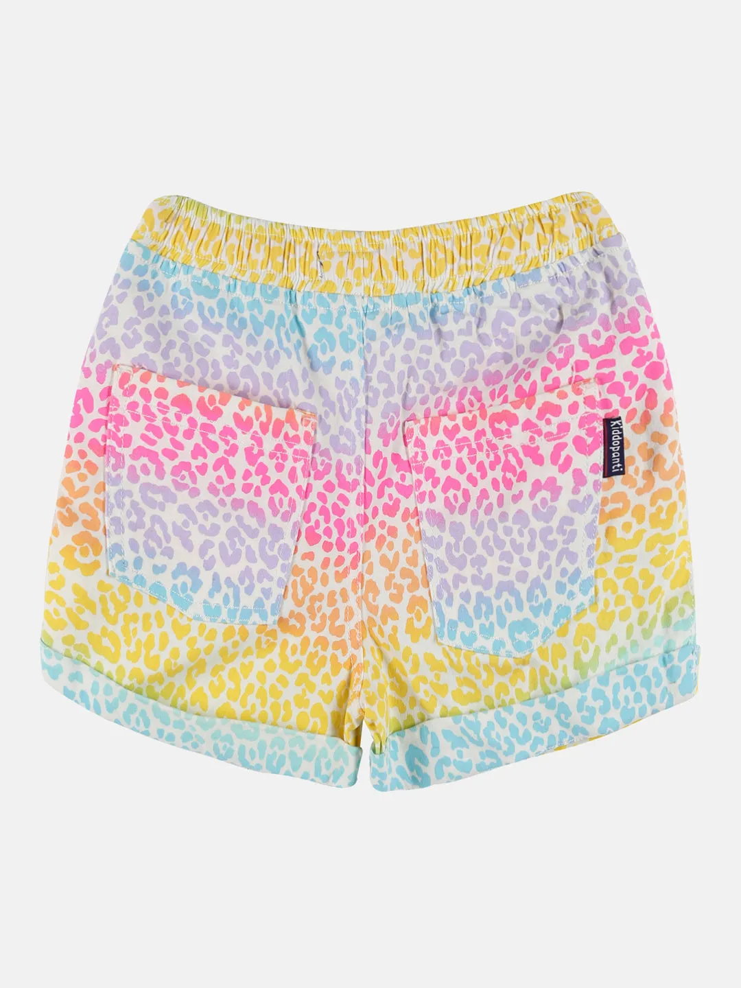 Girls Basic Roll up Hot Short