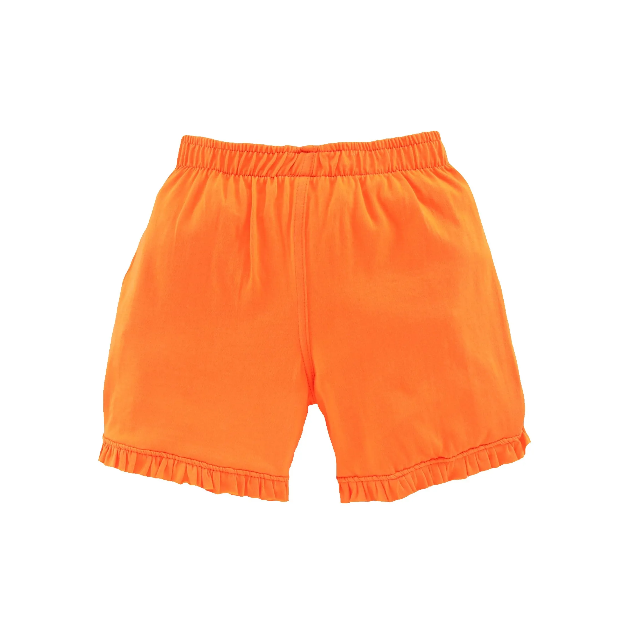 Girls Cotton Hot Shorts-Pack of 2