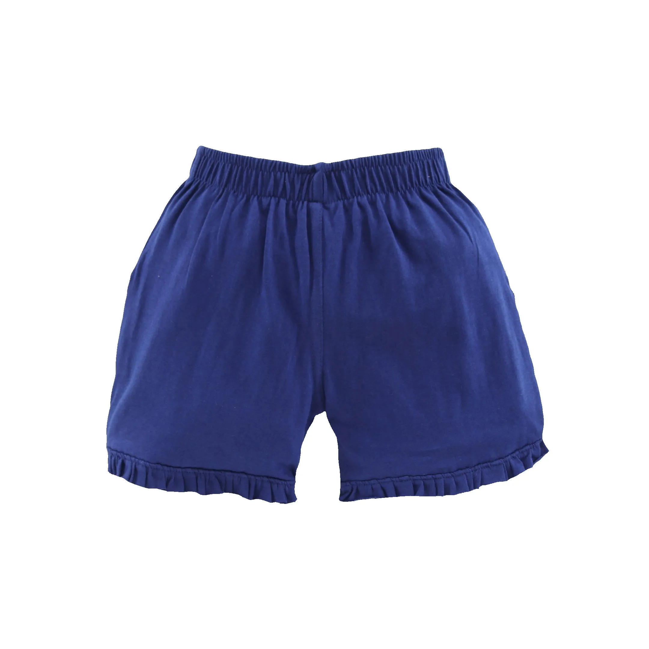 Girls Cotton Hot Shorts-Pack of 2