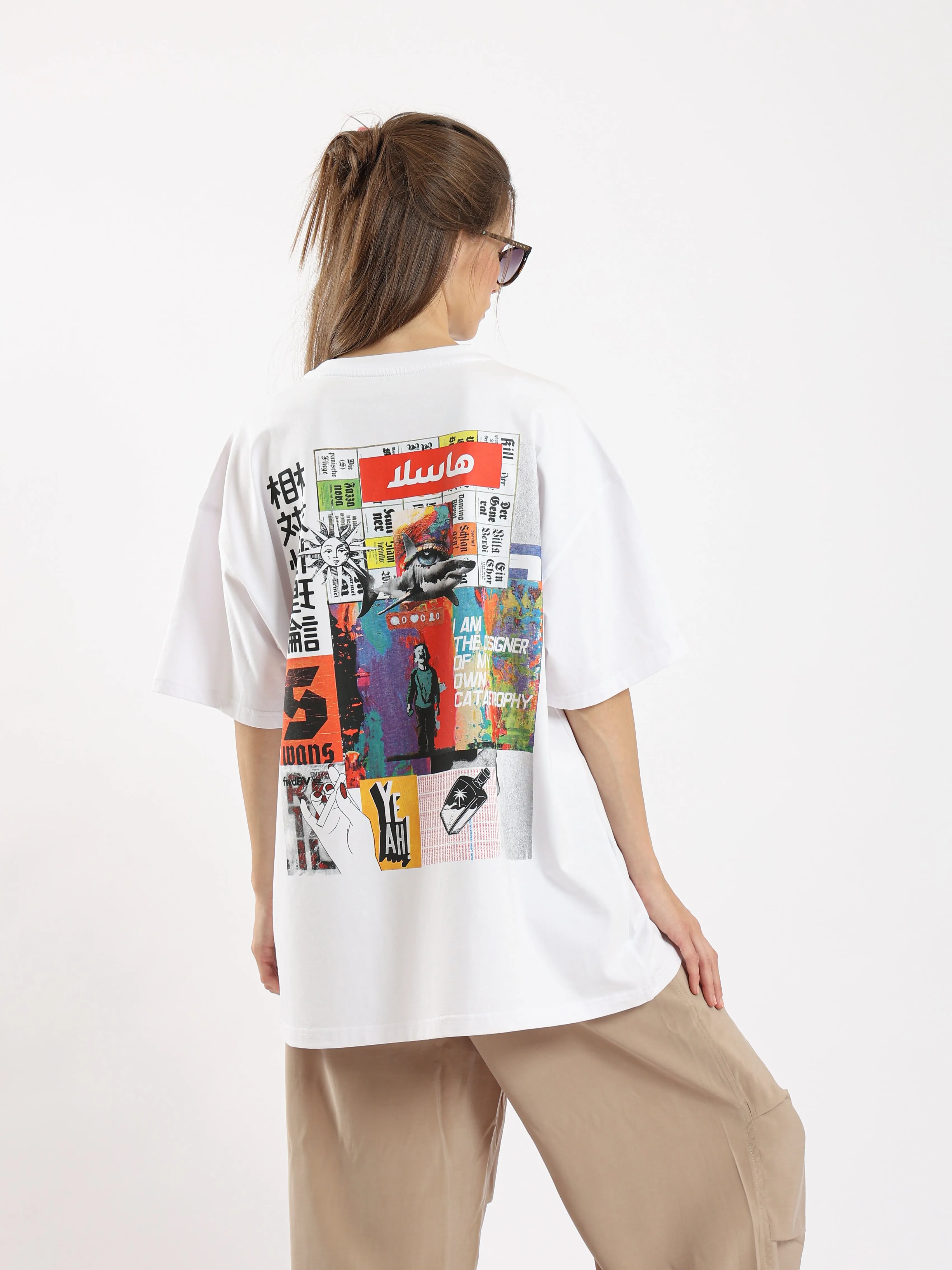 HUSTLER OVERSIZED UNISEX TEE