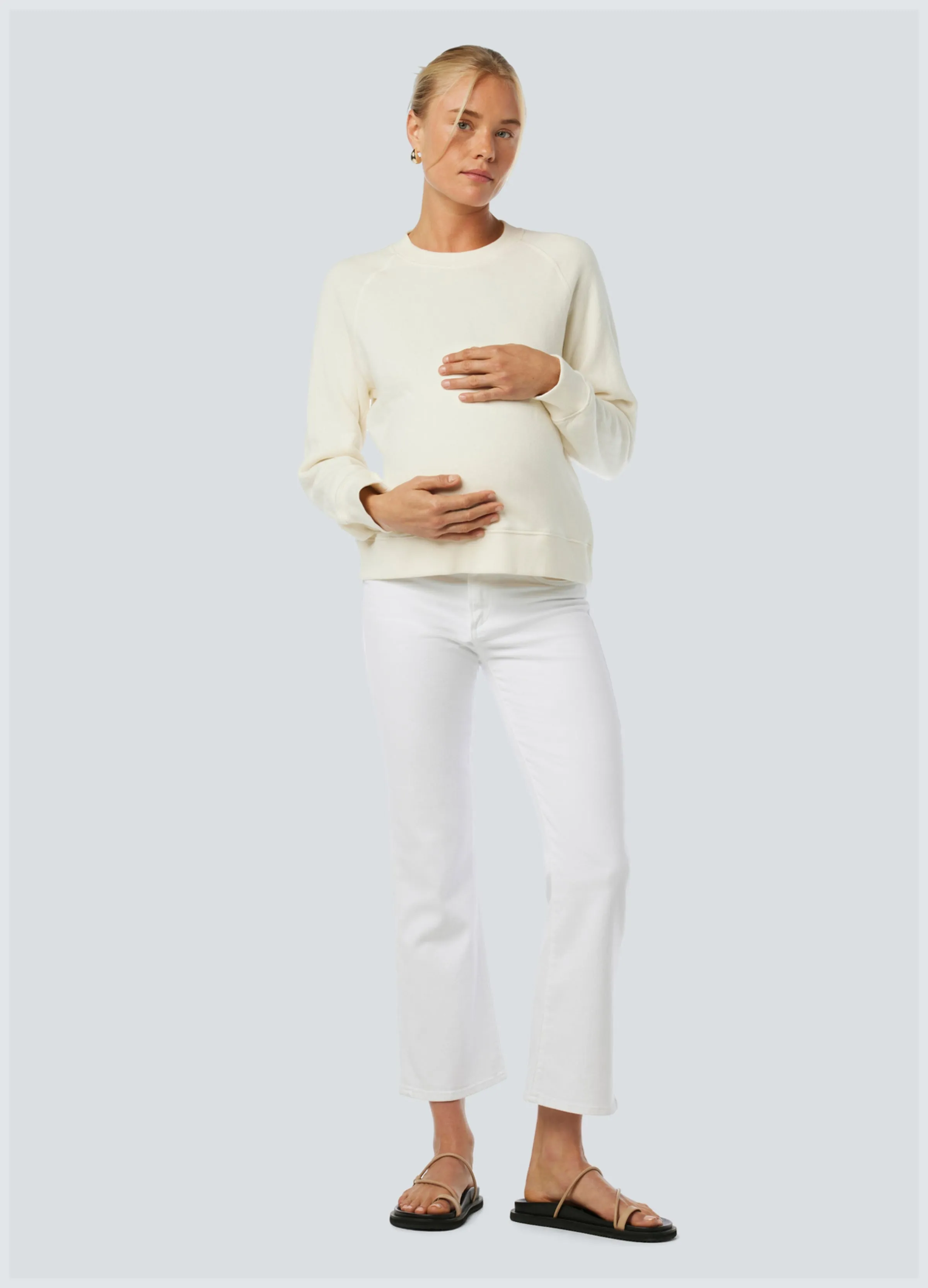 Icon Crop Bootcut Maternity Jeans