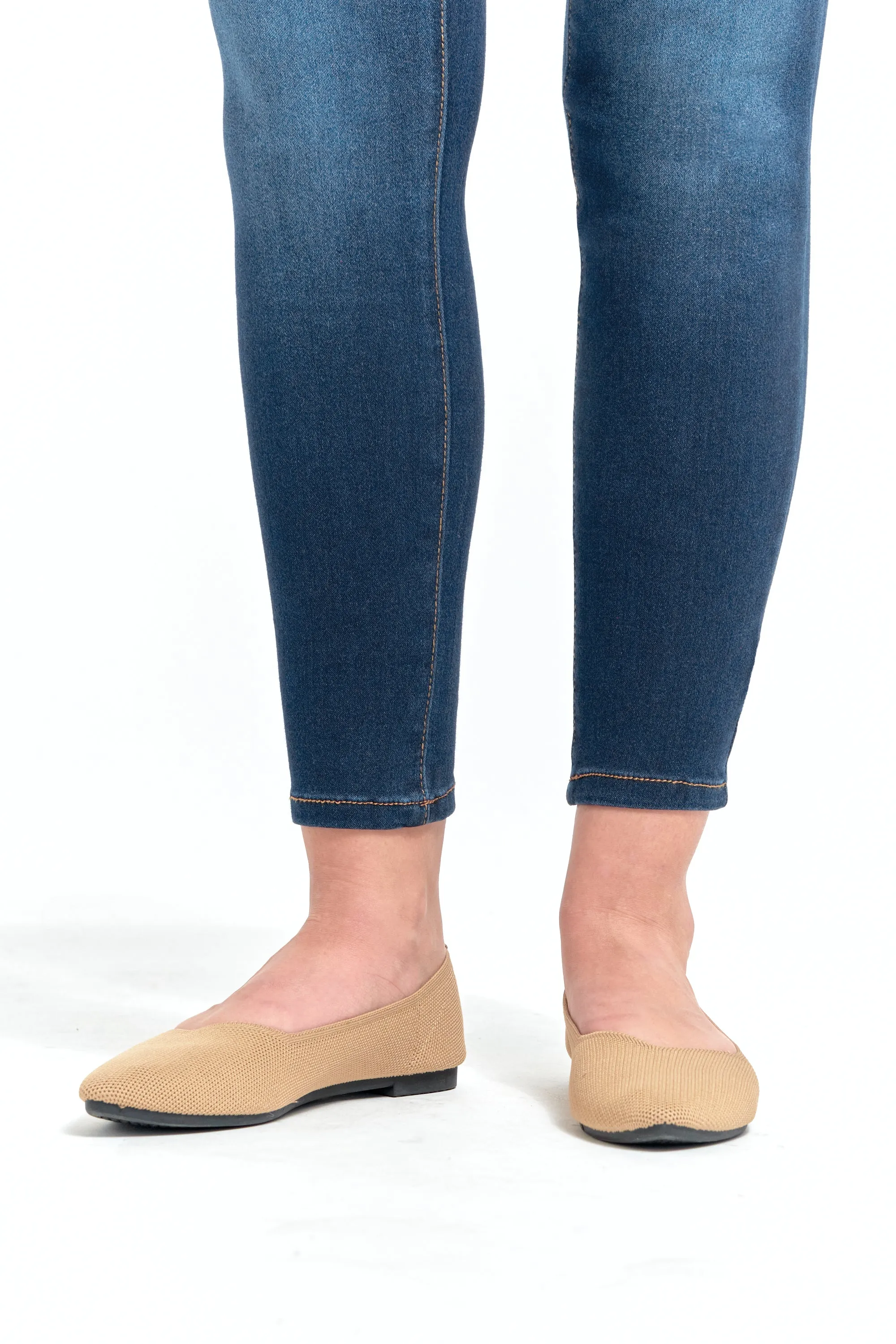 Maternity Butter Ankle Skinny w/ Side Panel in Lennox