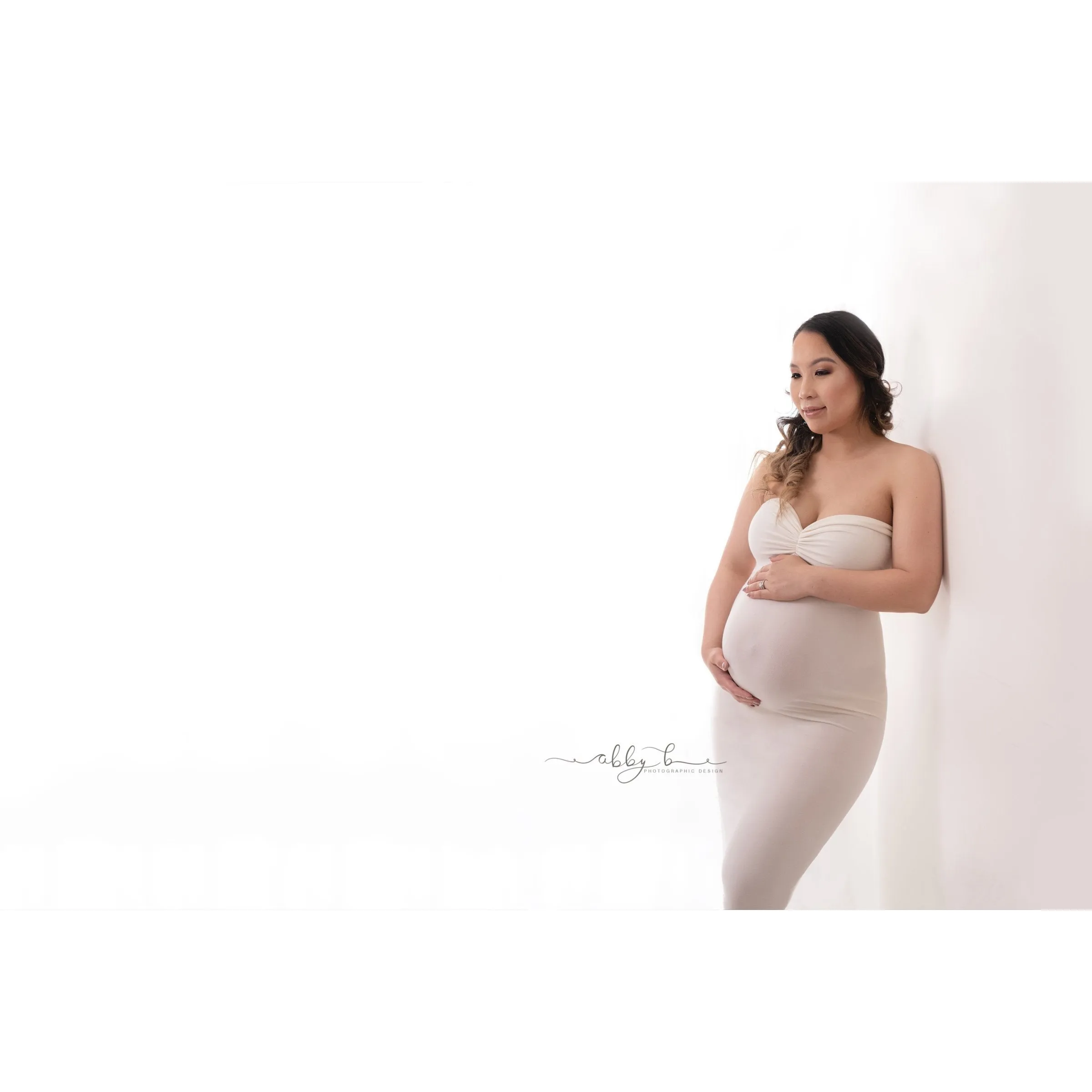 Maternity Gown - Oasis