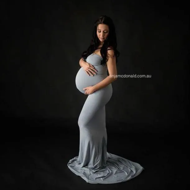 Maternity Gown - Oasis