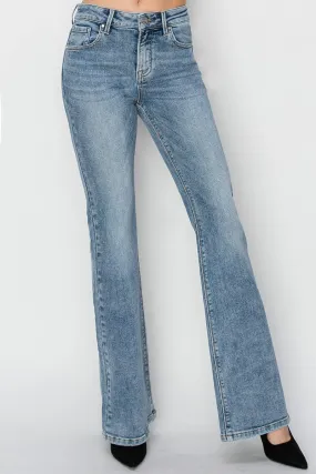 Mid Rise Flare Jeans RISEN