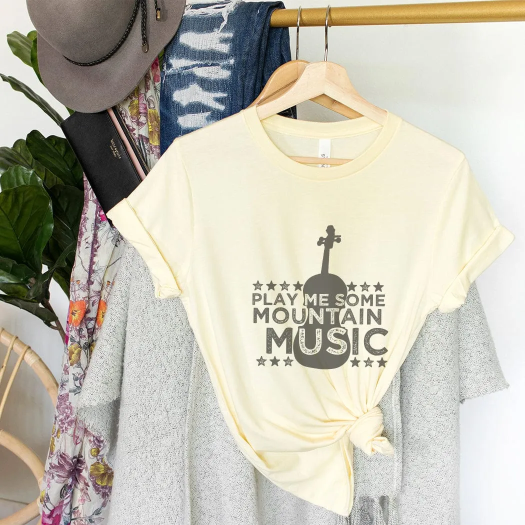 Mountain Music Western Graphic T-Shirt - WE114