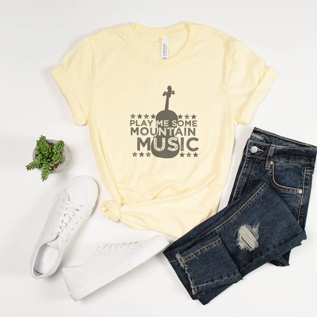 Mountain Music Western Graphic T-Shirt - WE114