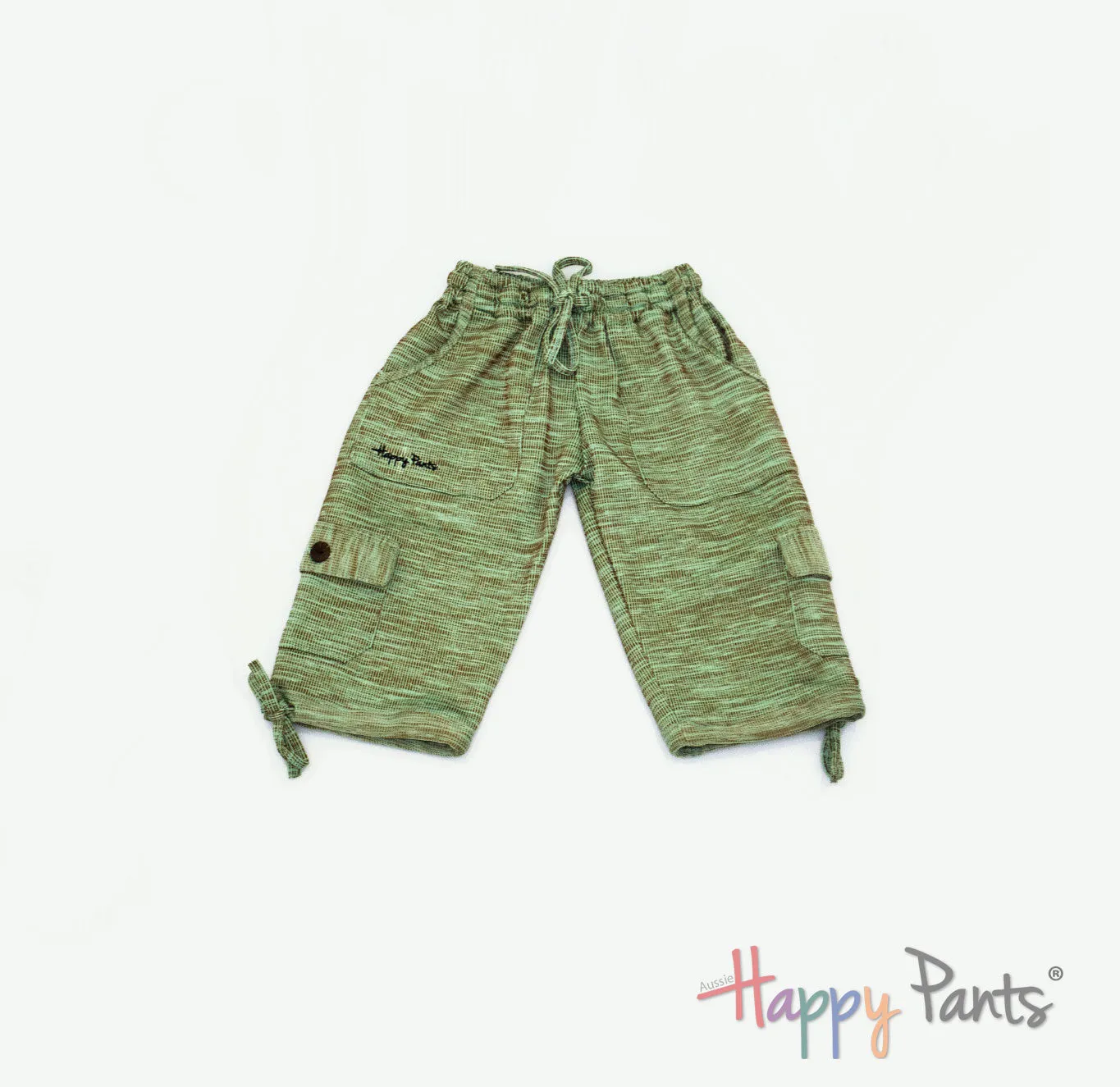 Olive Essence Brown Boardshorts for Girls