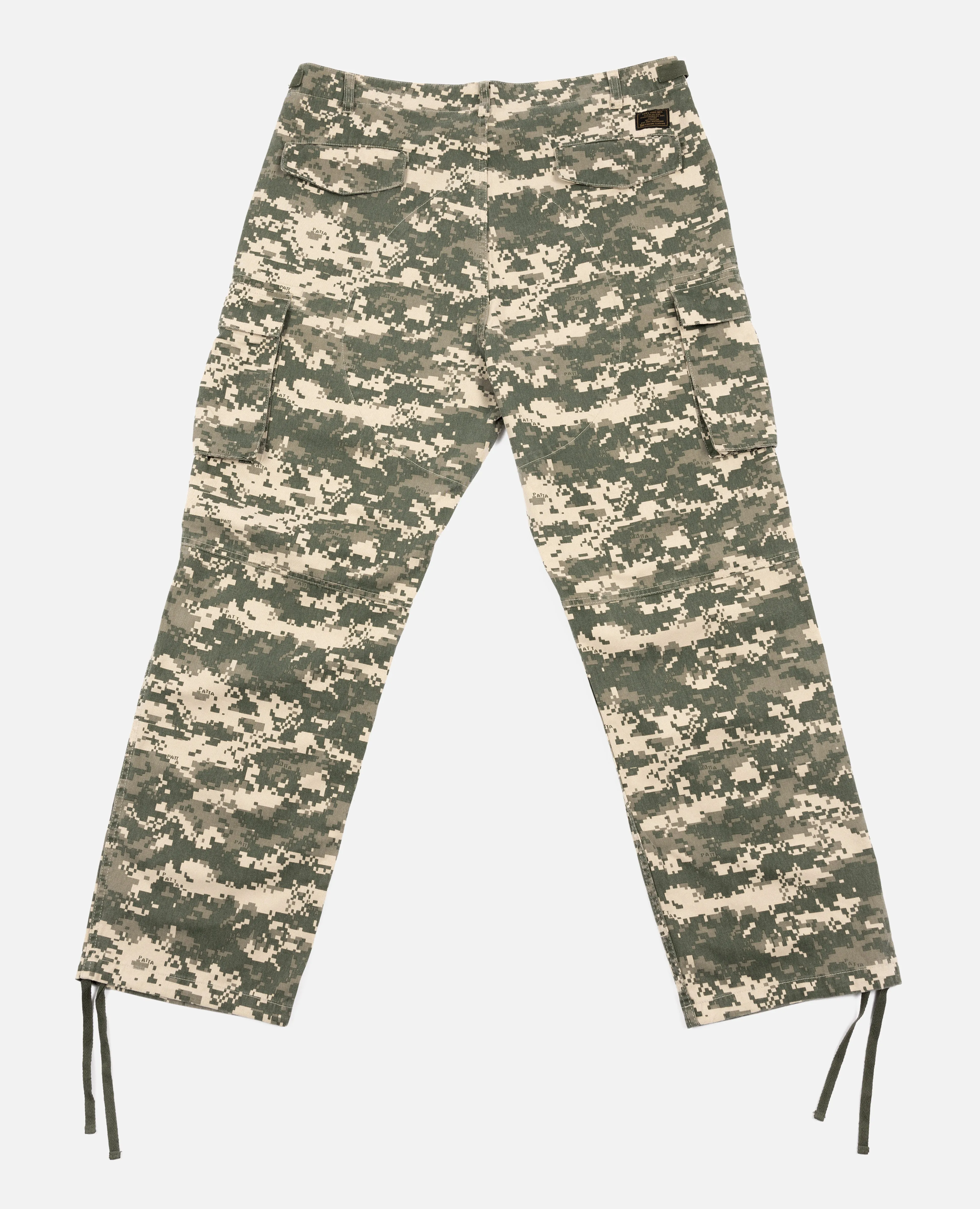 Patta Digi Camo Washed Cargo Pants (Multi/Digi Camo)