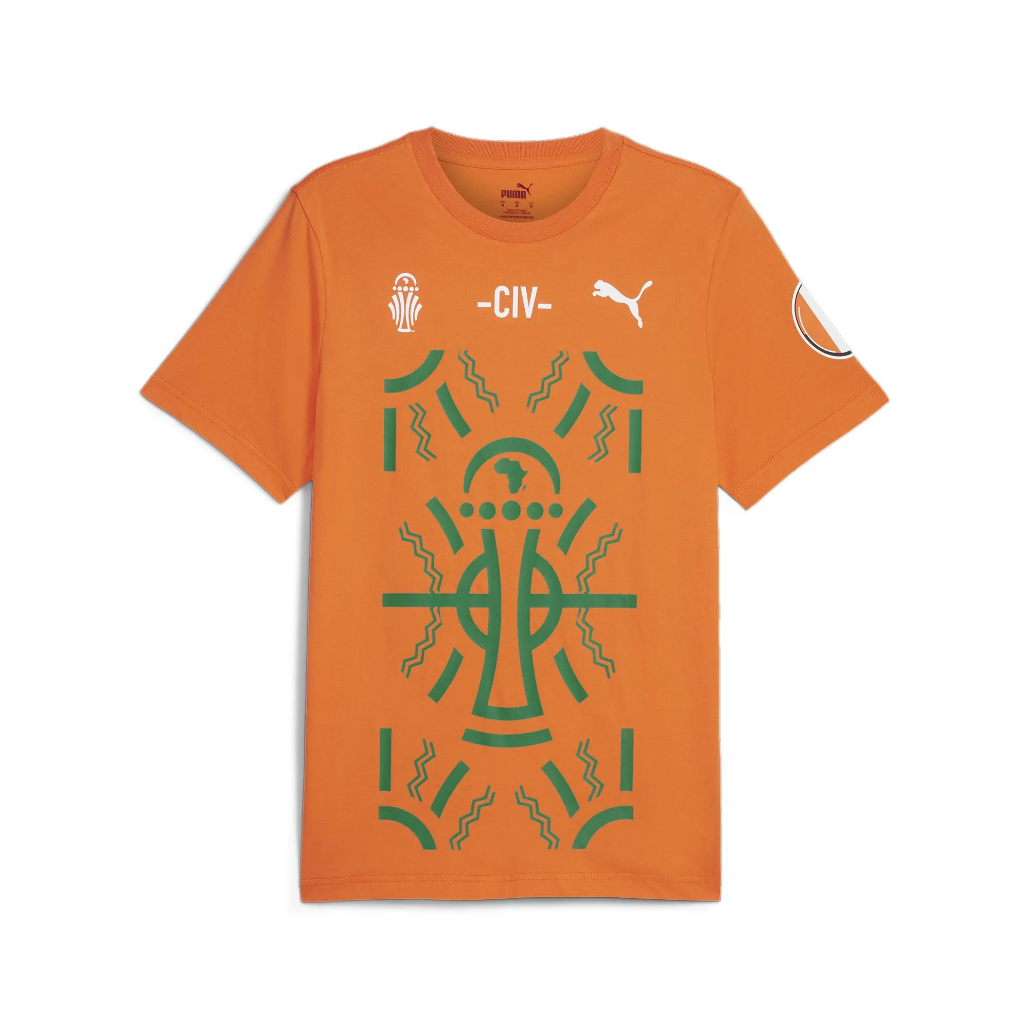 PUMA x CAF Tee Ivory Coast