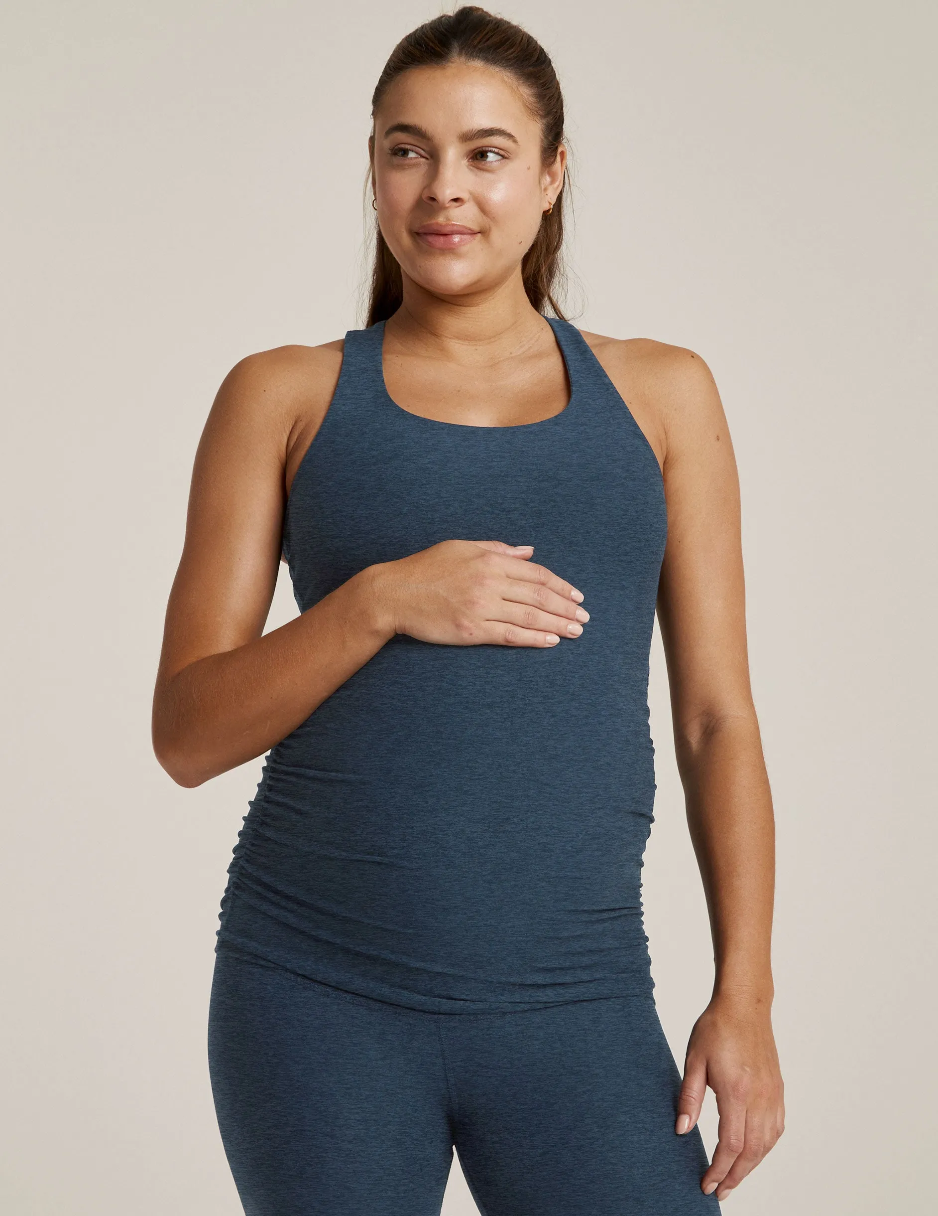 Spacedye Bases Covered Maternity Tank