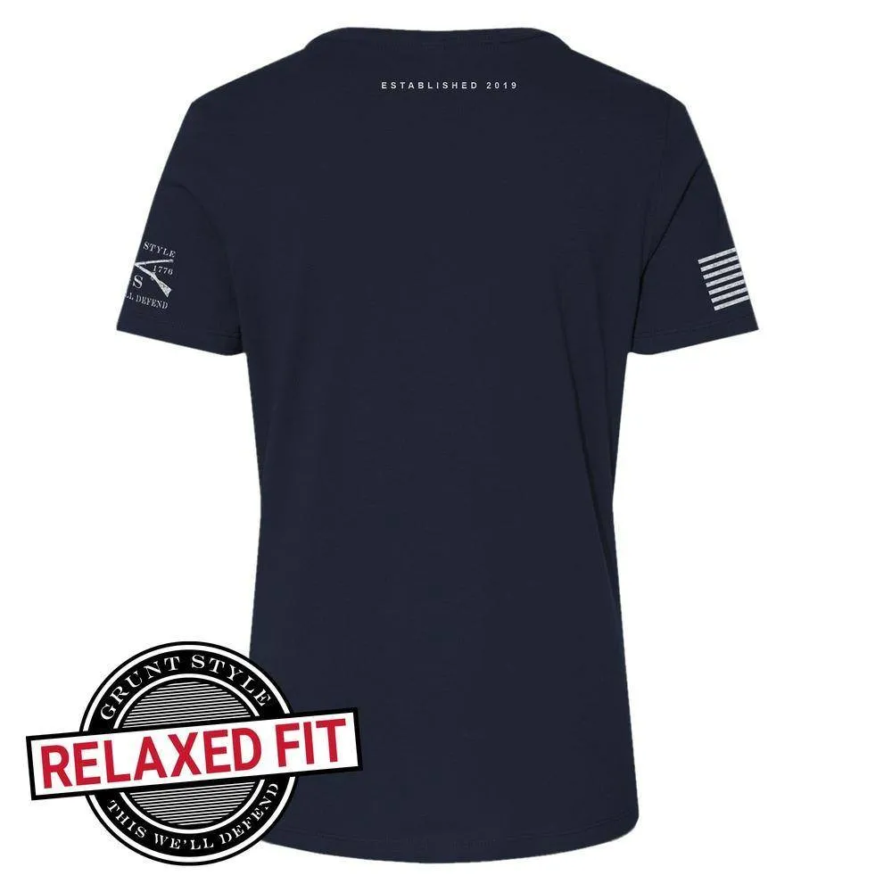 USSF - Women's Est. 2019 Relaxed Fit T-Shirt - Navy